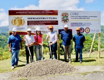 [CIALES] Colocan primeras piedras de cinco proyectos de reconstrucción